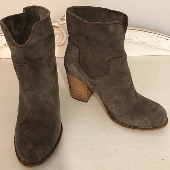 Women’s Gray Splendid Lakota Ankle Boots size 7.5 - Picture 1 of 5